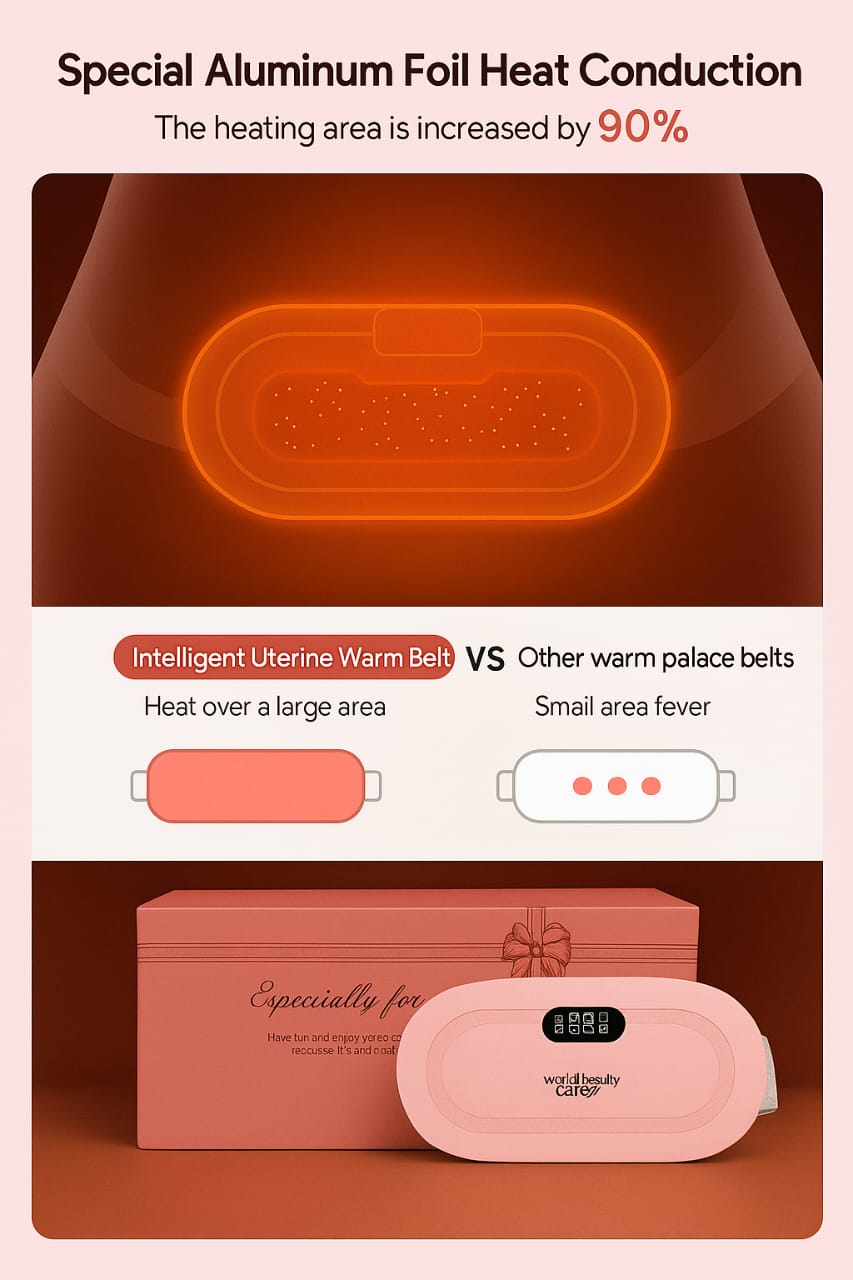 Period Cramp Relief Massager Instant Relief for Menstrual Cramps
