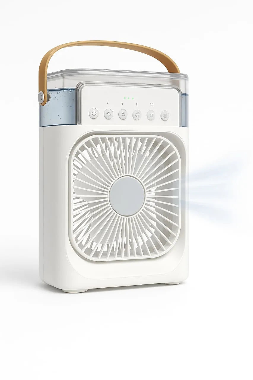 Portable Mini Air Cooler & Humidifier Fan